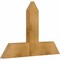 Ekena Millwork Portland Rough Sawn Timber Gable Bracket, Western Red Cedar, 36"W x 24"H x 2"D x 6"F, 16/12 Pitch GBW036X24X0206POR00RWR - alternate 3